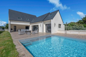 Piscine - 10 personnes - 100m de la plage